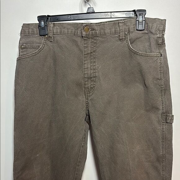 Dickies Men's Relaxed Fit Jeans - Brown - Picture 2 of 11